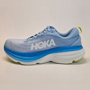 New Hoka One One Bondi 8 Real Teal Shadow Running Sneakers Men's Size 12 D